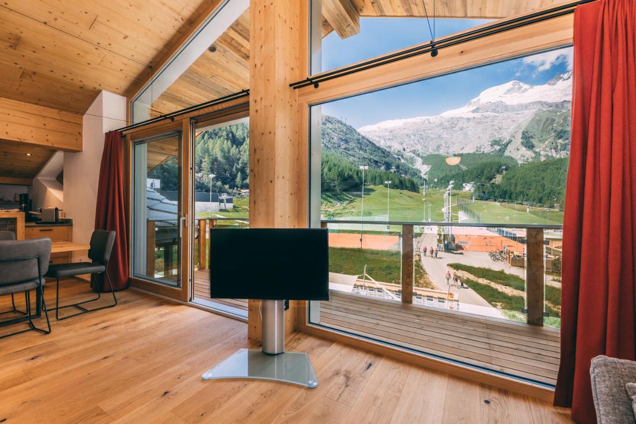 Saas Fee Apart Lodge Belmont المظهر الخارجي الصورة