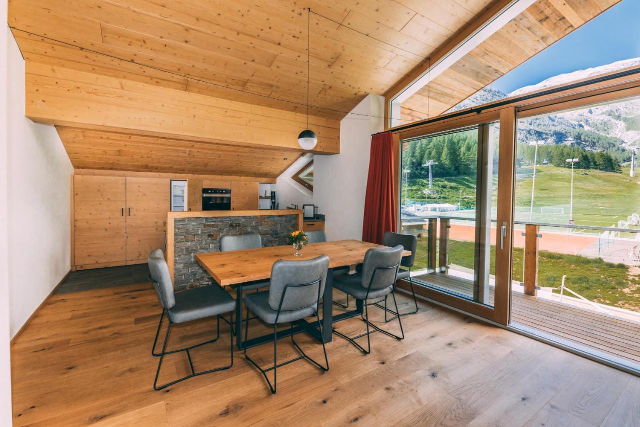 Saas Fee Apart Lodge Belmont المظهر الخارجي الصورة